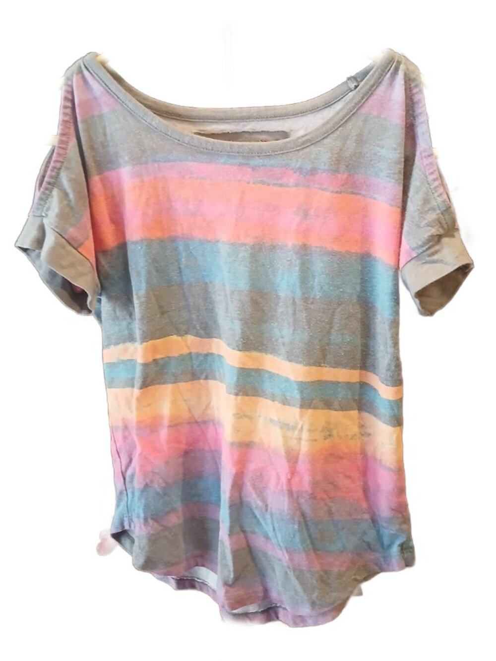 MUDD cold shoulder tee